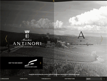 Tablet Screenshot of antinori.it
